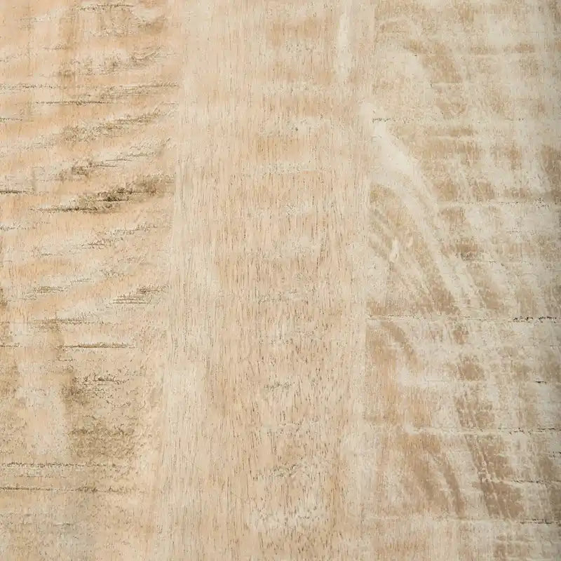 Tavolino consolle rustico in legno chiaro decapato