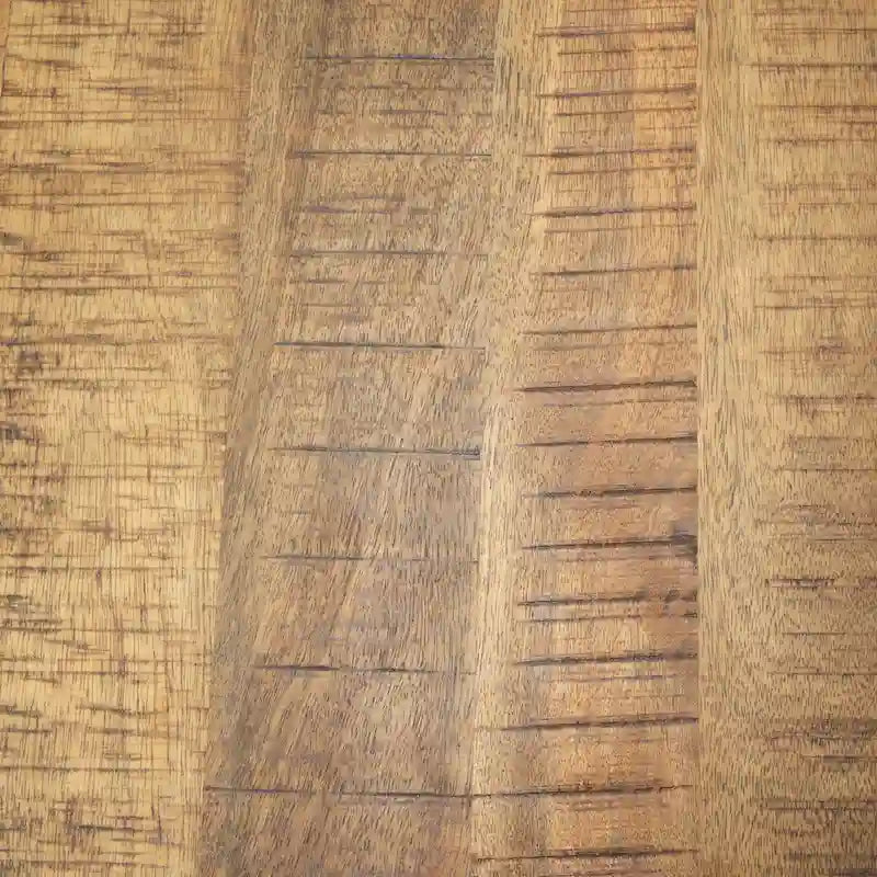 Tavolino consolle rustico in legno chiaro decapato