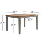 Tavolo da pranzo in legno stile rustico allungabile altezza bancone