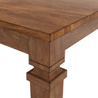 Tavolo da pranzo in legno stile rustico allungabile altezza bancone