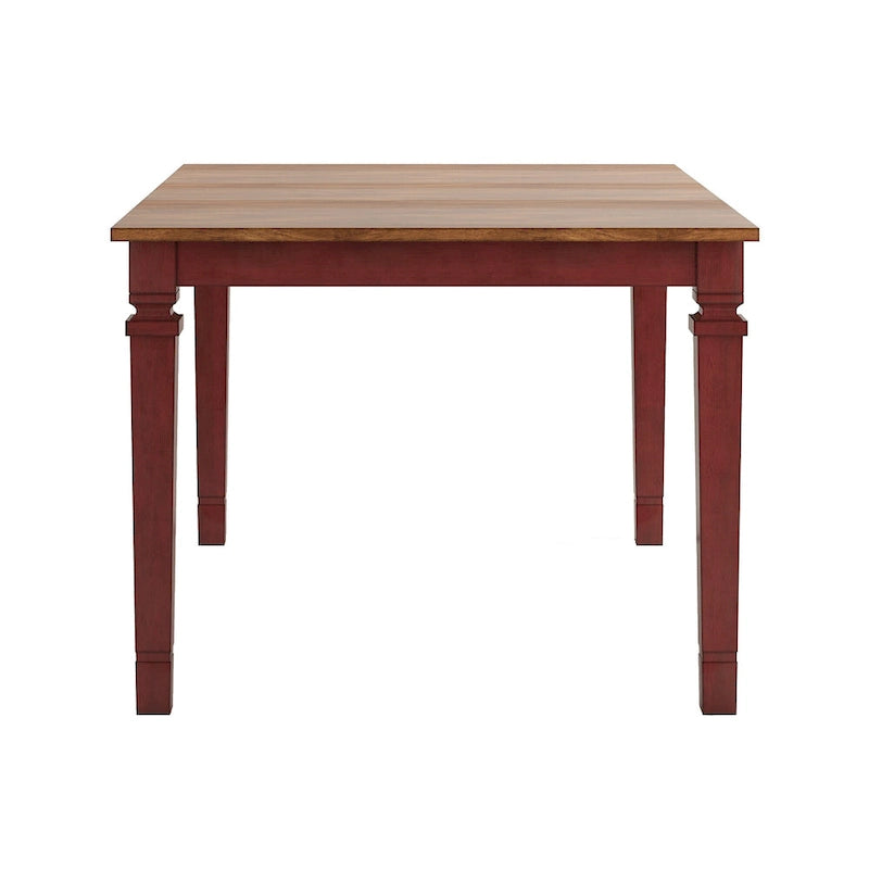 Tavolo da pranzo in legno stile rustico allungabile altezza bancone