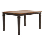 Tavolo da pranzo in legno stile rustico allungabile altezza bancone