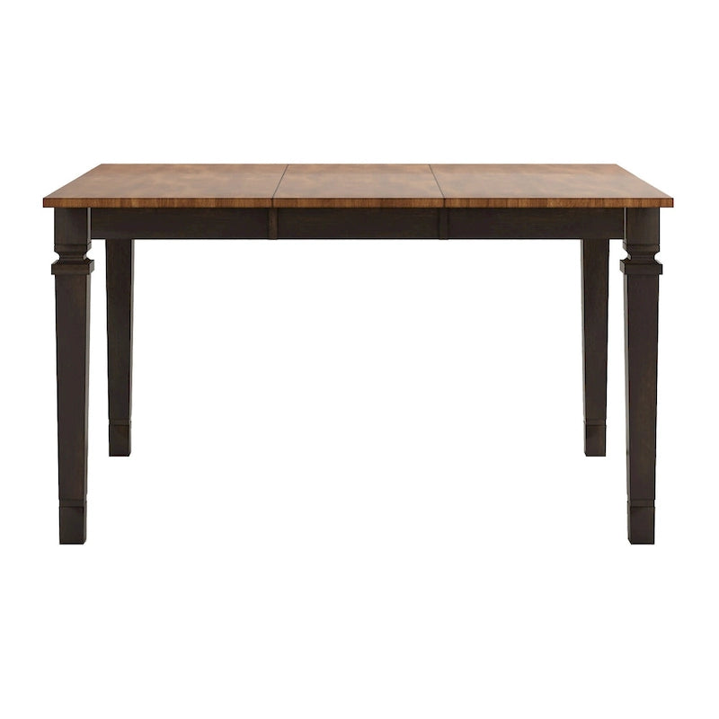Tavolo da pranzo in legno stile rustico allungabile altezza bancone