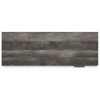 Scrivania 54 pollici per home office stile rustico, bianco grigio