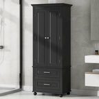 Armadietto alto con cassetti per bagno/ufficio