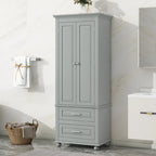 Armadietto alto con cassetti per bagno/ufficio