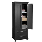 Armadietto alto con cassetti per bagno/ufficio