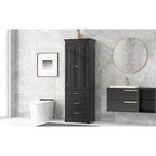 Armadietto alto con cassetti per bagno/ufficio