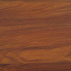 Madia TV 3 ante con inserto in rattan e finitura legno