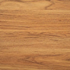 Madia TV 3 ante con inserto in rattan e finitura legno